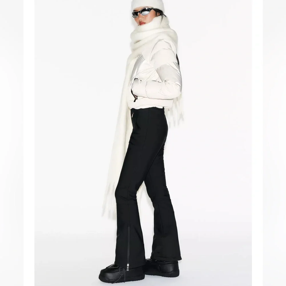Zara COMBINED PUFFER WATER RESISTANT WINDPROOF RECCO® TECHNOLOGY SKI COLLECTION - Picture 2 of 16